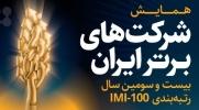 درخشش شرکت لیزینگ اقتصاد نوین در میان برترین شرکت های ایران