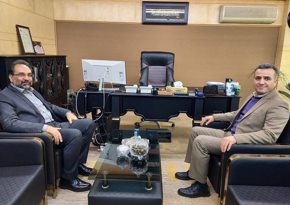 دبیر کل انجمن با مدیر عامل ارزش آفرین گلرنگ دیدار و گفت‌وگو کرد 