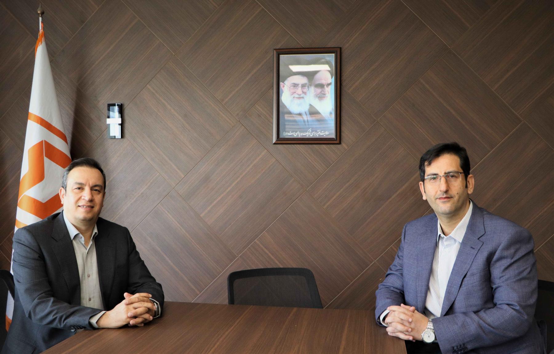 دیدار دبیر کل انجمن ملی لیزینگ ‌ایران با مدیر عامل واسپاری آباد مسکن 