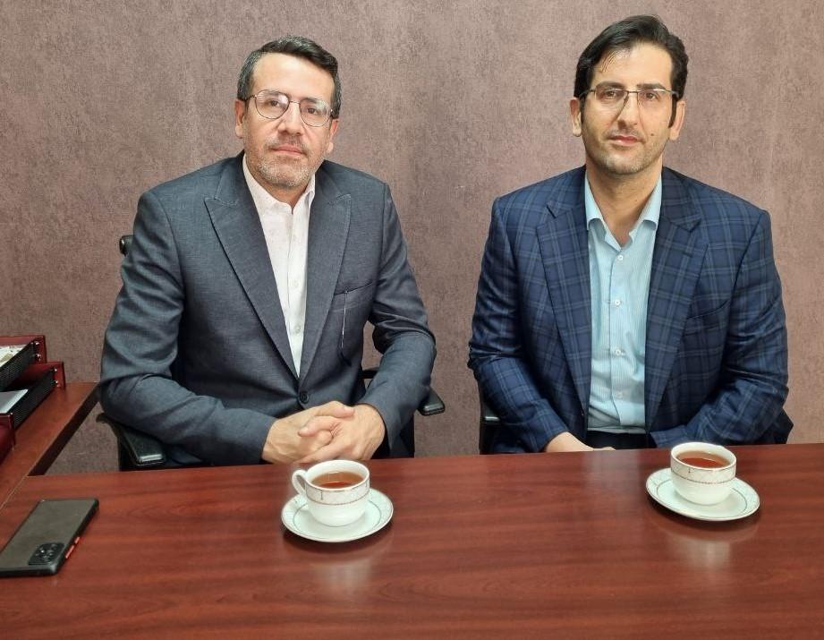  دبیر کل انجمن با شهاب الدین پور عباسی سرپرست واسپاری توسعه تعاون دیدار کرد