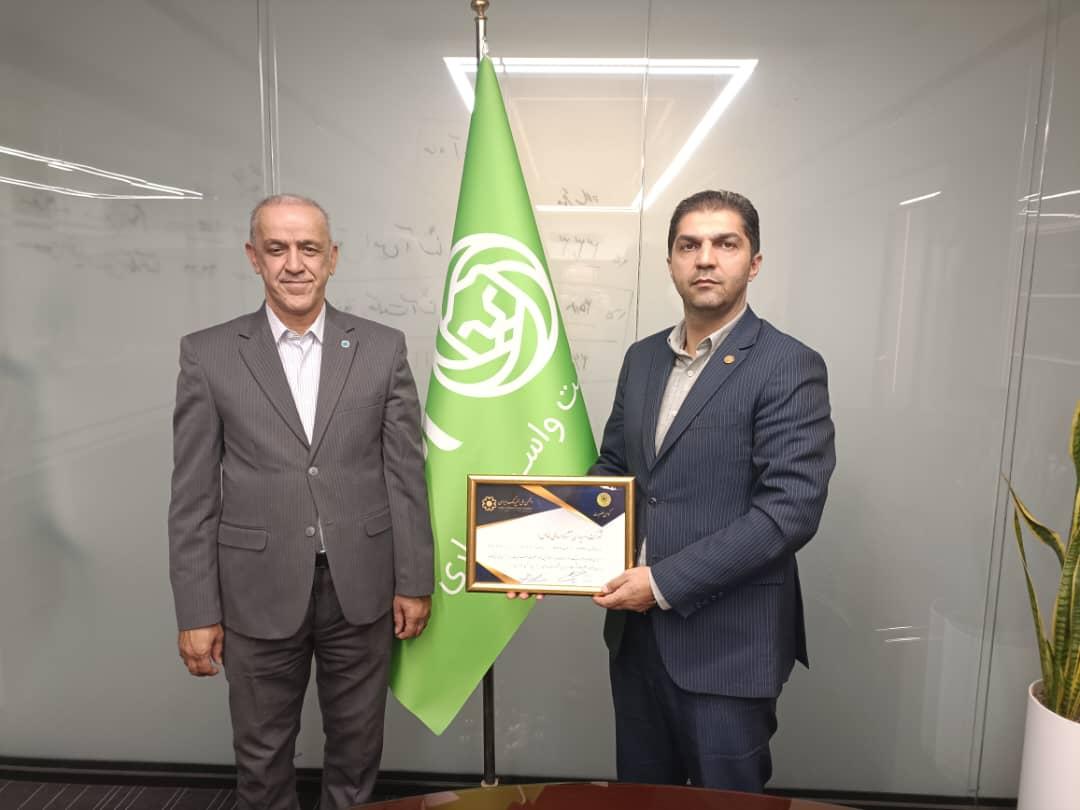  دیدار دبیر کل انجمن ملی لیزینگ ایران و مدیرعامل واسپاری آشنا  