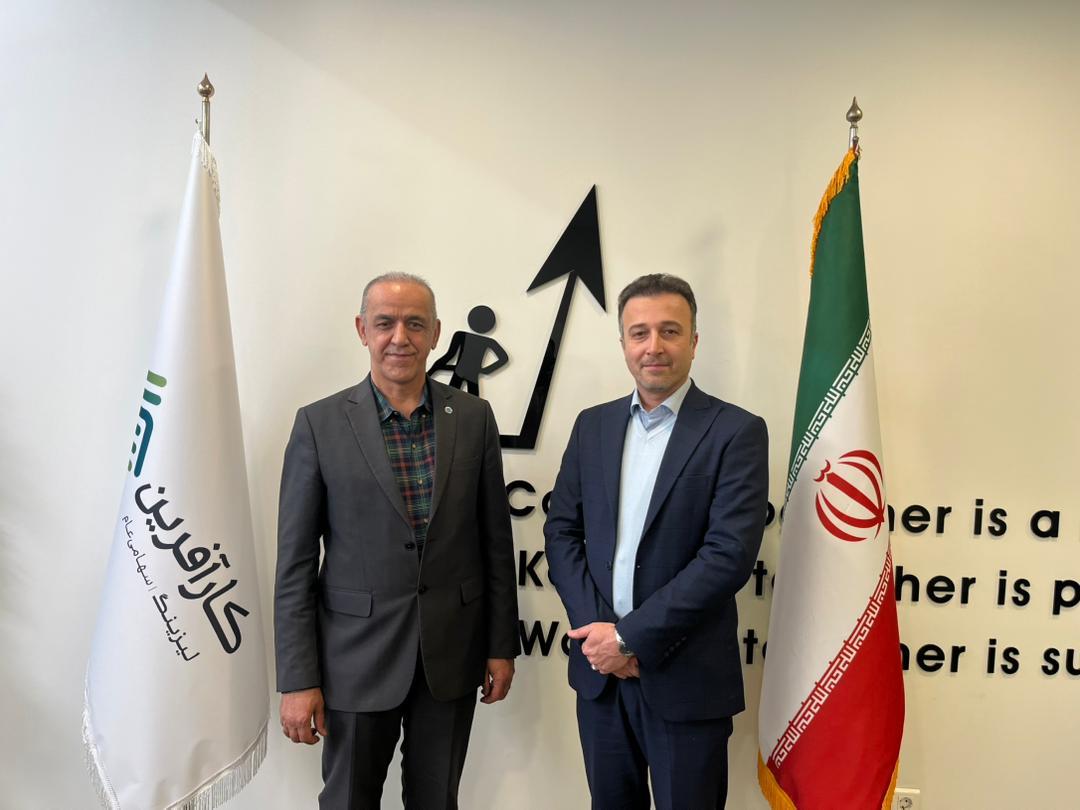 دیدار مدیرعامل لیزینگ کارآفرین با دبیرکل انجمن ملی لیزینگ ایران