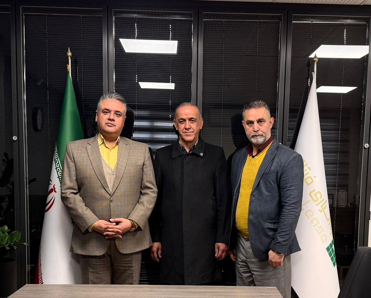 دیدار دبیرکل انجمن ملی لیزینگ ایران با مدیران ارشد واسپاری فرتاک