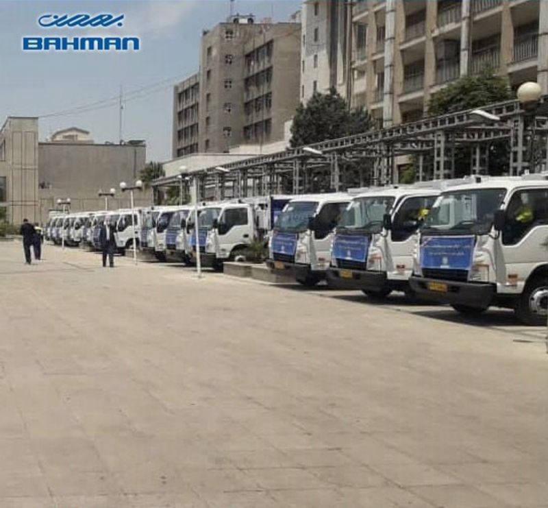 تحویل ۳۰ دستگاه کامیونت شیلر با کاربری حمل پسماندهای کرونایی بیمارستانها